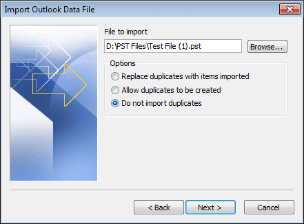 Outlook PST Merge