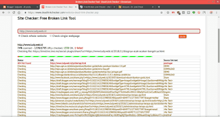 Beberapa Tools Online Gratis Untuk Melihat Link Rusak Di Blog