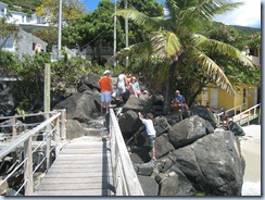 Dinghy dock at Cane Garden Bay