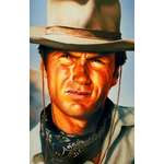 American Cowboy Airbrush Portrait
