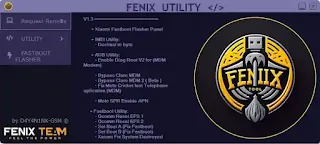 Download FENIX UTILITY Tool V1.3 Feel The Power Of GSM for Android Device