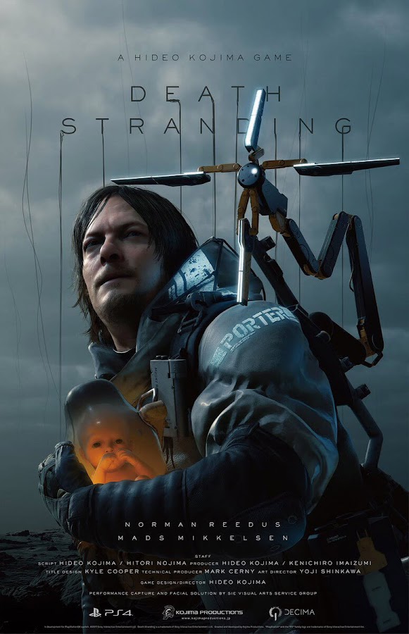 death stranding poster norman reedus