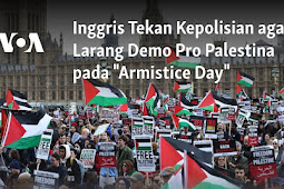 Inggris Tekan Kepolisian agar Larang Demo Pro Palestina pada "Armistice Day"
