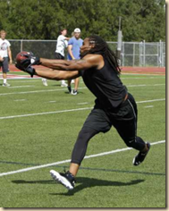 Josh Cribbs Practice