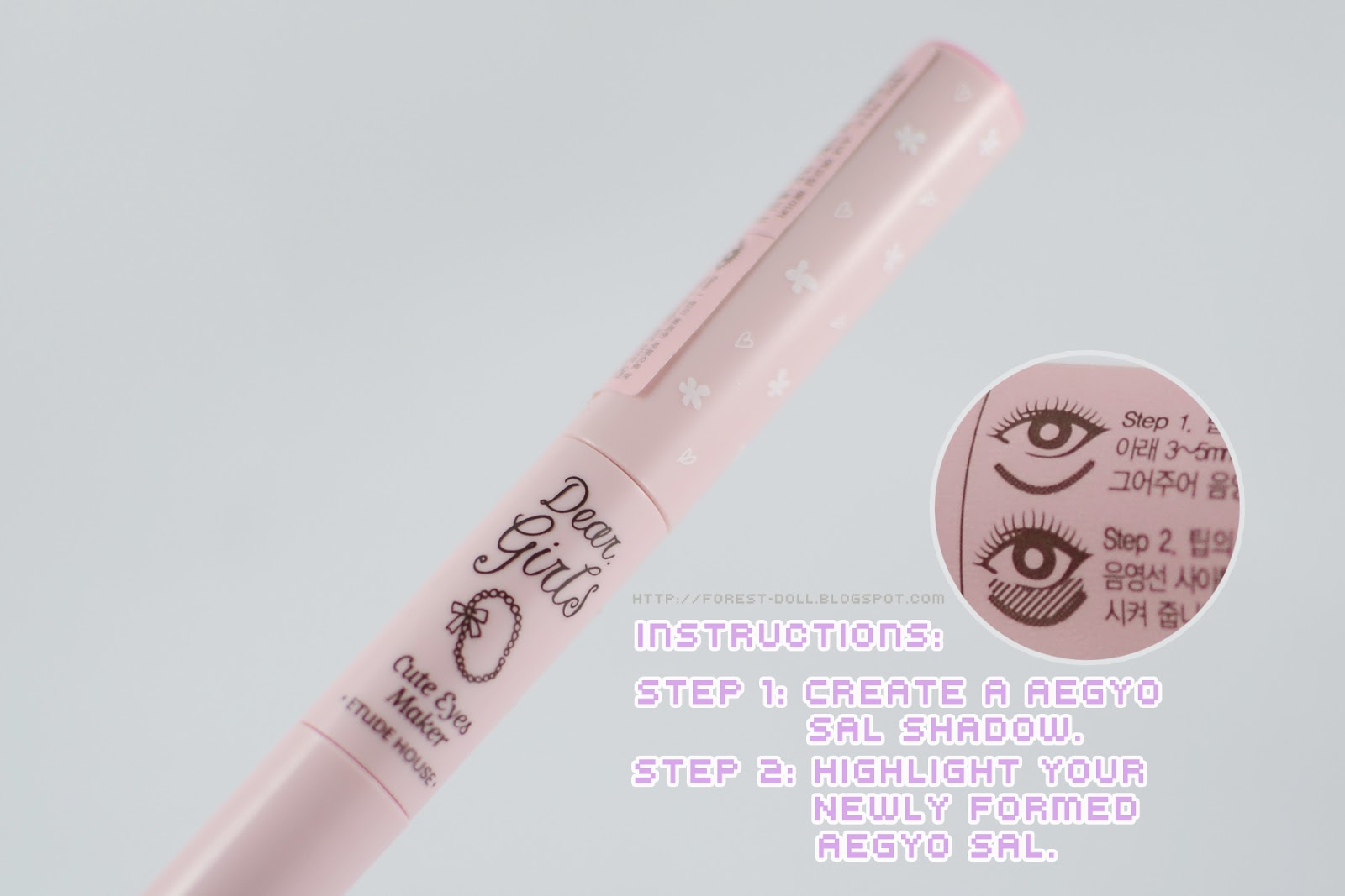 Etude House Dear Girls Cute Eyes Maker Review