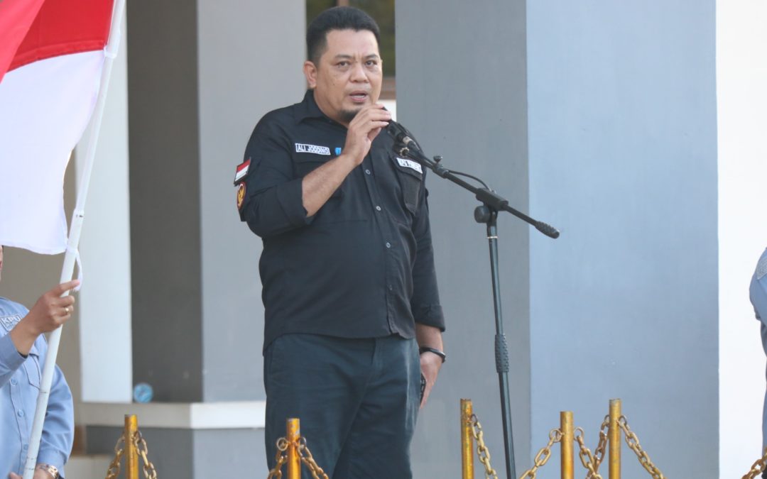 KPU Pinrang Gelar Kirab Pemilu