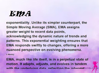 ▷ meaning of the name EMA (✔)