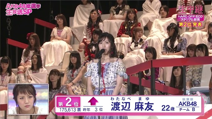 [Sub] AKB48 45th Single Senbatsu Sousenkyo (2016) - Discurso da Mayuyu
