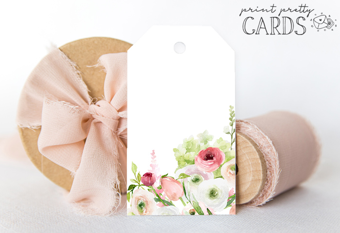 Floral Gift Tags