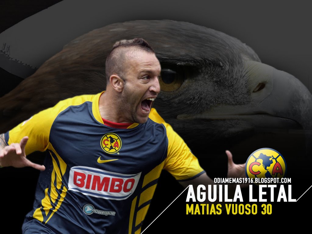 Vicente Matias Vuoso 30 - Aguila Letal - Club América de México 2010