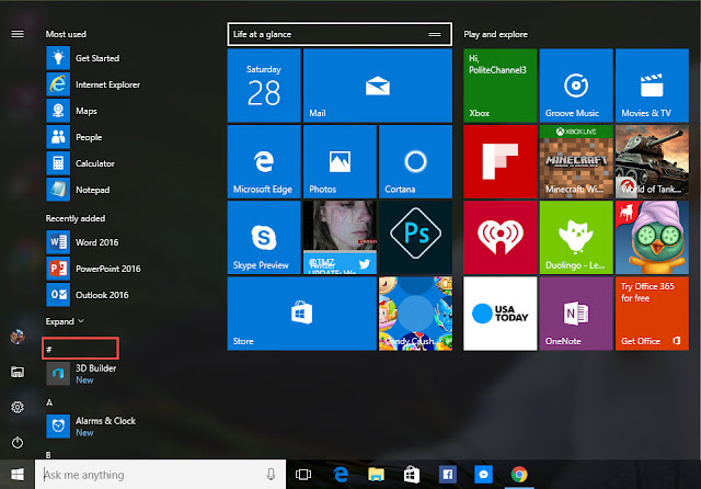 Điểm mới trên Windows 10 Insider Preview build 14352 cho PC