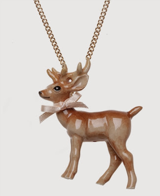 Porcelain Hand Painted Deer by AndMary £20.00 