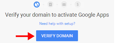 Verify Domain