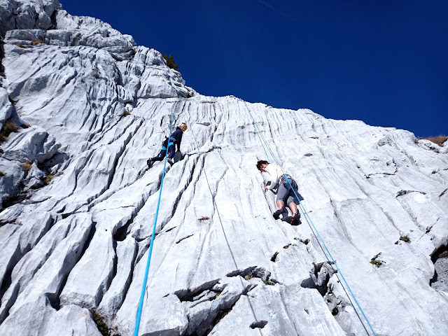 Escalade au Col de la Colombière