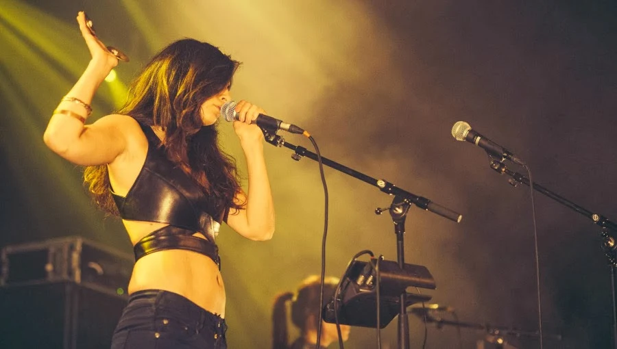 Yasmine Hamdan, la chanteuse libanaise en concert à Tunis le 21 mars 2014