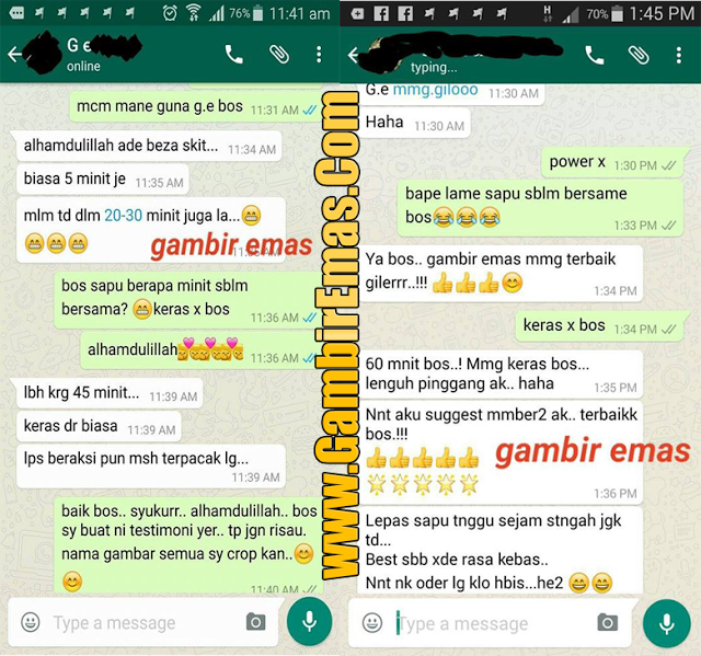 Gel Gambir Emas