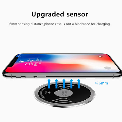 Bakeey Desktop Embedded Wireless Charger USB Output Charger for Samsung S9 S8 for iPhone X 8 Plus 