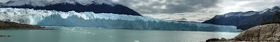 panoramic picture glaciers