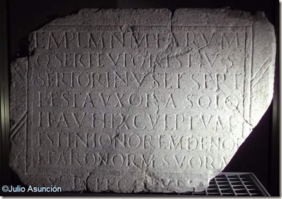 Placa del templo de las Ninfas - Llíria