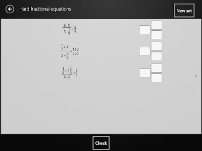 Fractional equations worksheet