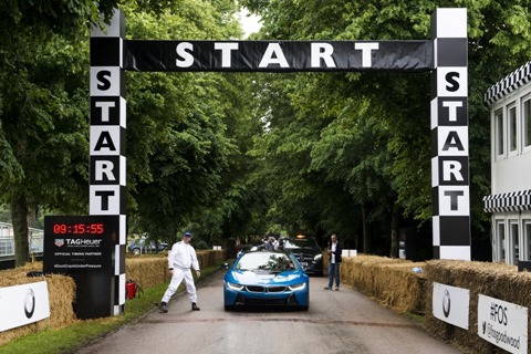Lord March opens the Moving Motor Show