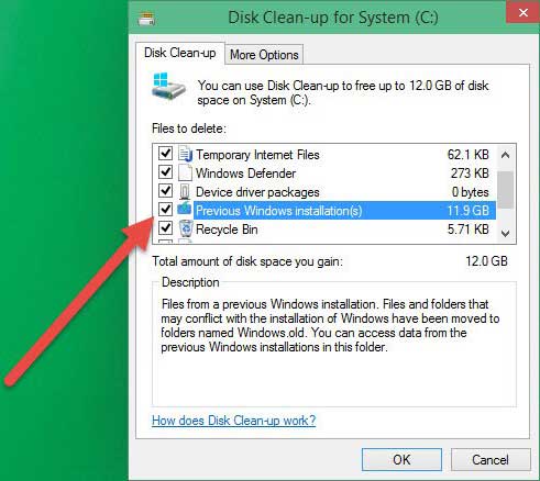 Cara Menghapus folder Windows Old Setelah Upgrade Windows