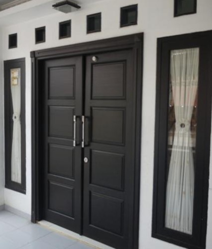 38 Model Pintu Minimalis 2 Pintu Terbaru yang Modern Masa 