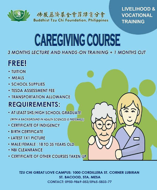 Caregiving NC II + OJT | Free Livelihood a& Local Training