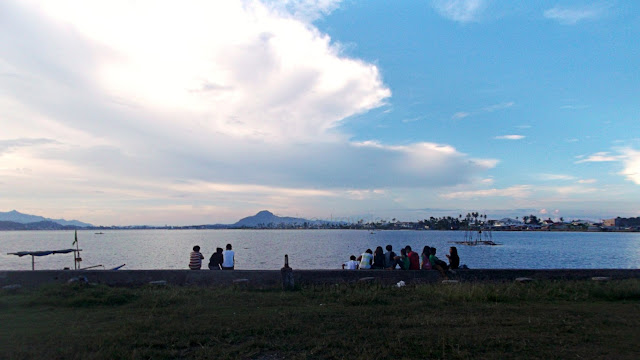 afternoon view of Cancabato Bay from the talipapa of Brgy 85 San Jose Tacloban