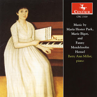 Piano Recital: Miller, Betty Ann - PARK, M.H. / BIGOT, M. / MENDELSSOHN, Fanny