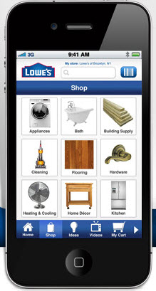 Marketing Your Store Online: Lowes Launches A Slick iPhone ...