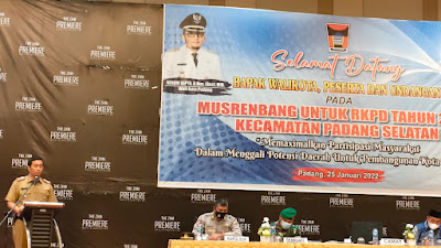 Musrenbang Kecamatan Padang Selatan Bahas 168 Usulan