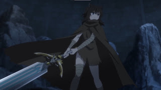 Fran wielding sensei sword