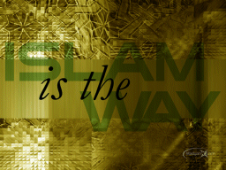 Islam Is The Way Islamic Wallpaper