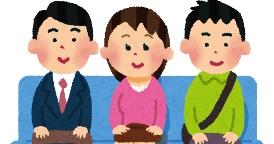 電車 バスの座席に座る人達のイラスト かわいいフリー素材集 いらすとや 電車 バスの座席に座る人達のイラスト かわいいフリー素材集 いらすとや