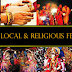 What is the difference between local festival and religious festival ?