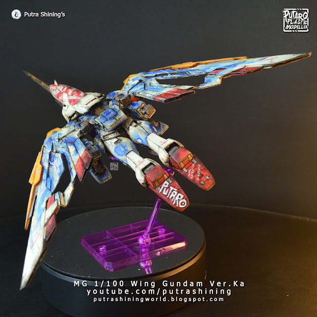 Hand Painted MG Wing Gundam Ver.Ka | XXXG-01W ウイングガンダム by Putra Shining