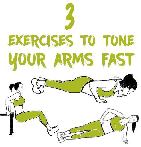 3 Exercises To Tone Your Arms Fast