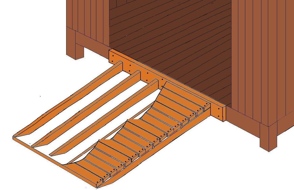 How to Build a Storage Shed Ramp