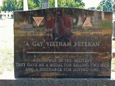 Leonard Matlovich, Grave, Washington DC