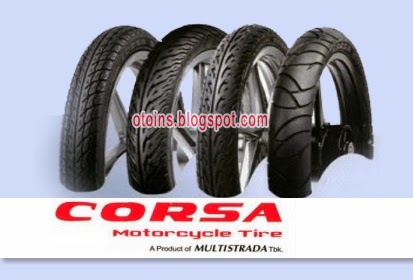 Rincian Harga Ban Motor Corsa Tubeless Terbaru 2015