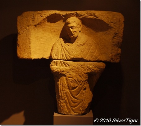 Wealthy man's tombstone