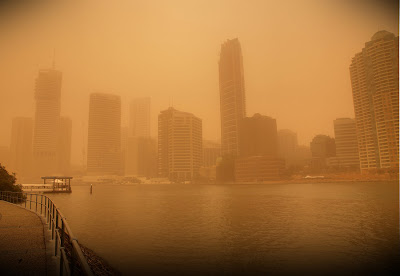 Tormenta de polvo - Dust Storm (16 fotografías)