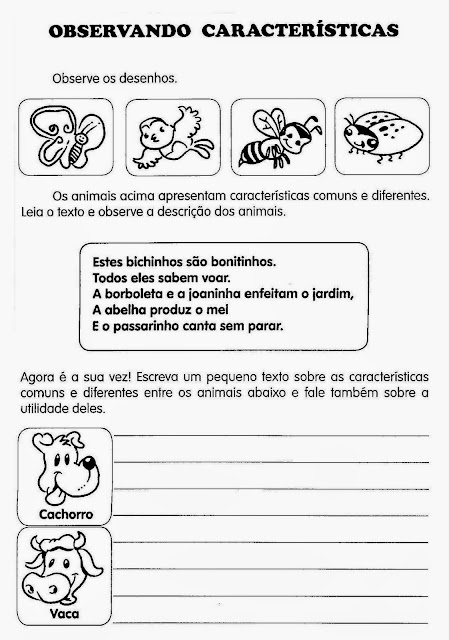 Atividade de português 3 ano ensino fundamental