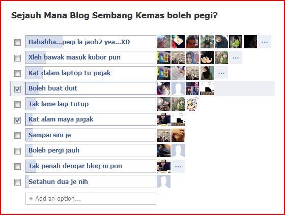 Blogger perlu Kental