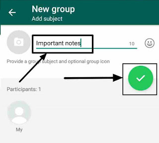 Cara menggunakan whatsapp sebagai aplikasi catatan harian-3