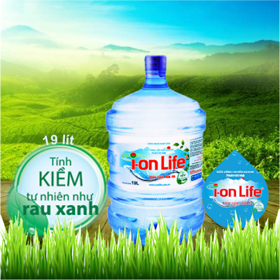 Nước uống Ion Life bình 20l (19l)