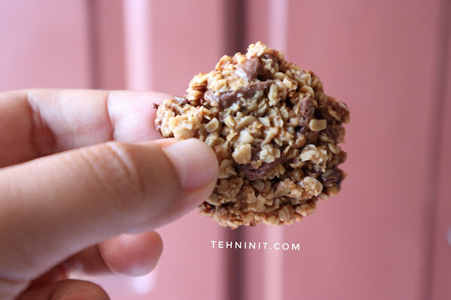 Oatmeal Kukis Tanpa Bahan Pengembang