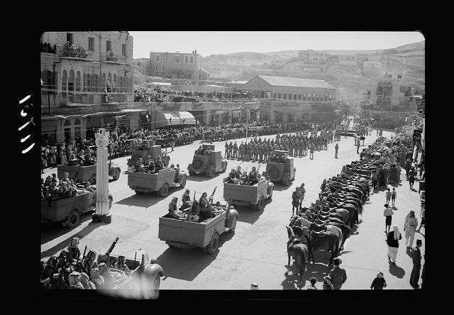 11 September 1940 worldwartwo.filminspector.com Amman Jordan parade Arab Revolt King Hussein