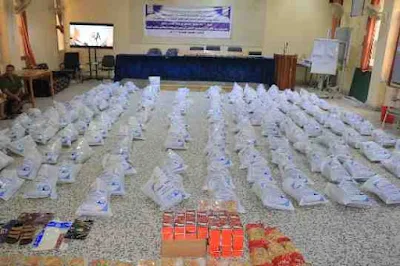 توزيع كسوة وهدايا العيد على الكوادر الصحية المرابطة بمستشفيات محافظة الحديدة
